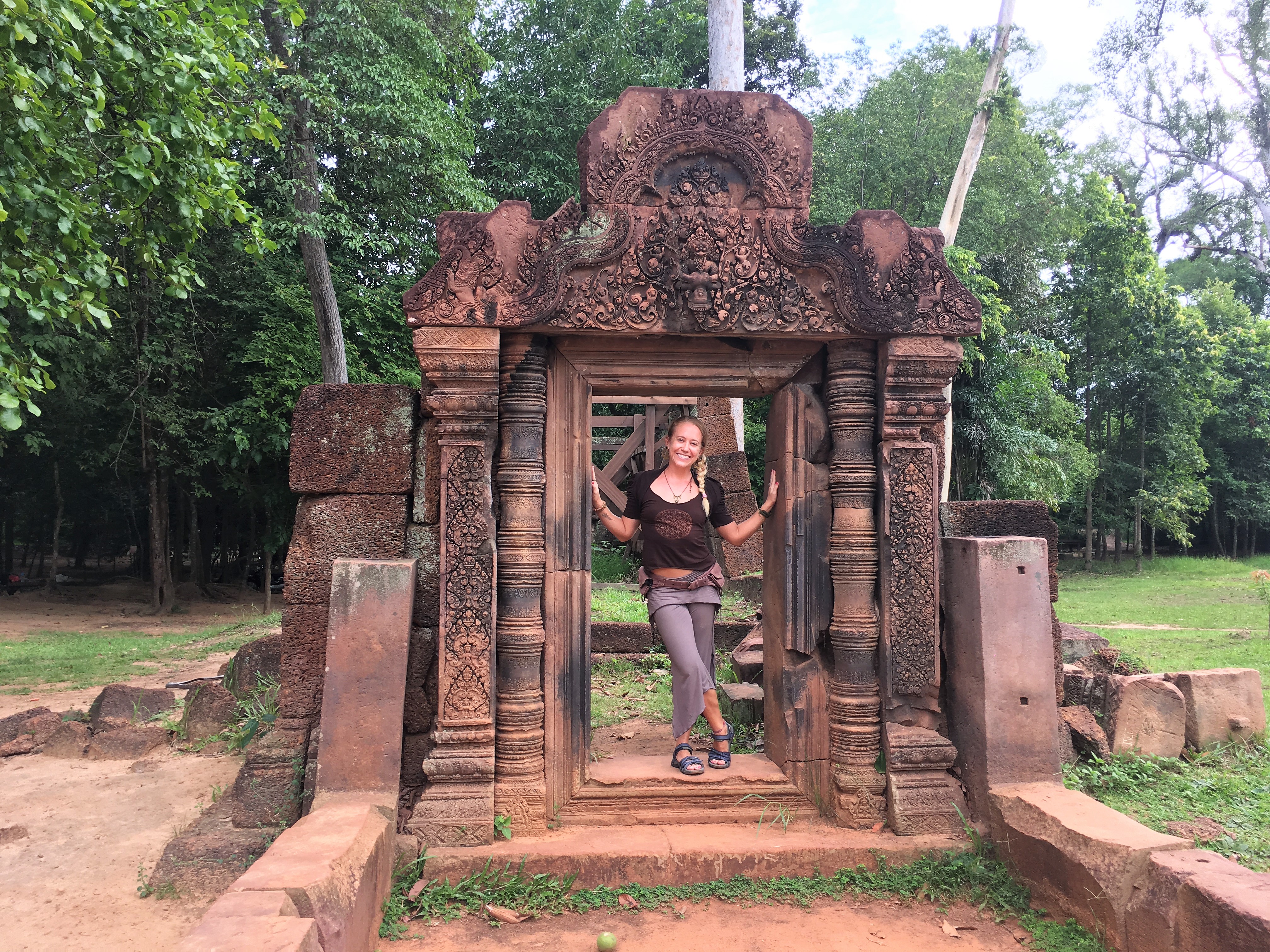 How to Break 3 Myths About Being a Spiritual Entrepreneur lindsay nova cambodia angkor wat travel yoga teacher