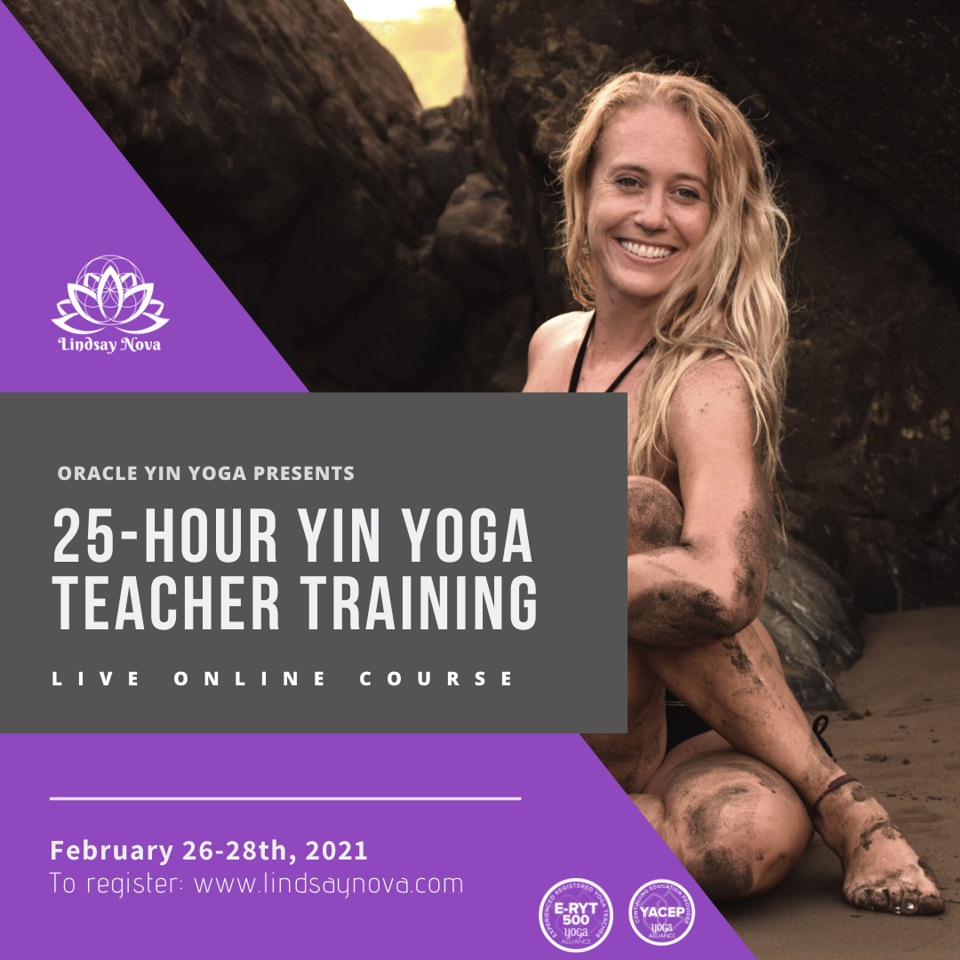 25-Hour Online Yin Yoga Teacher Training Recorded Course